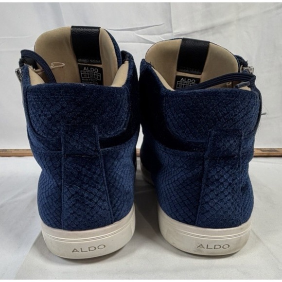 Aldo Shoes Men Blue Zip & Lace Up  Size 10 main image 13
